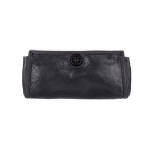Tory Burch Metallic Leather Clutch